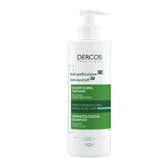 ‎Dercos Pretblaugznu šampūns normāliem un taukainiem matiem Vichy Dercos, 390 ml