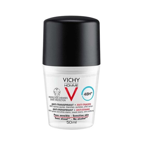 Pretsviedru dezodorants vīriešiem Vichy Homme 48h Anti-Perspirant ( 50 ml )