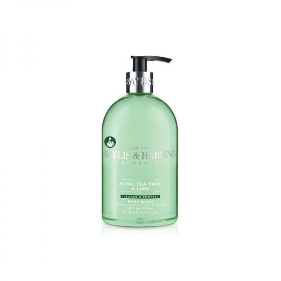 Antibakteriālās šķidrās roku ziepes,Baylis & Harding Aloe • Tea Tree & Lime 500 ml