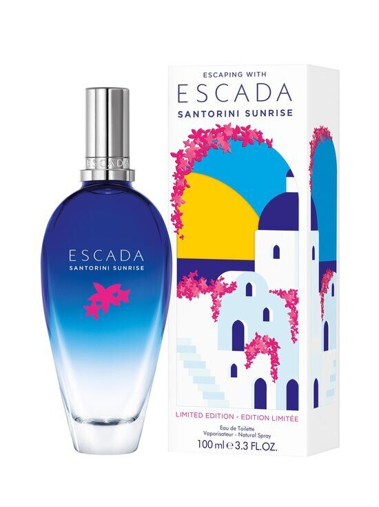  Santorini saullēktu iedvesmots aromāts Escada Santorini Sunrise Limited Edition 100 ml