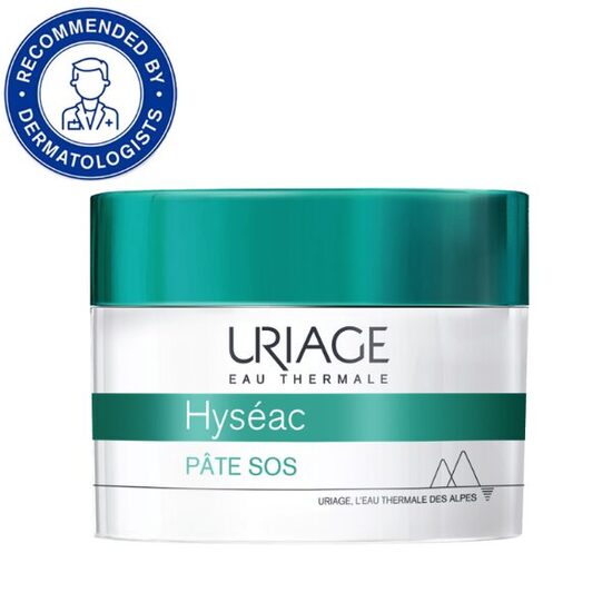 Средство для ухода для быстрого успокоения акне и несовершенств кожи Uriage Hysac SOS Paste, 15 г.