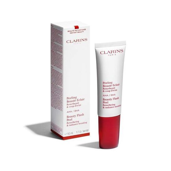 Clarins Beauty Flash Peel atjaunojošs pīlings sejas ādas gludumam un mirdzumam, 50 ml
