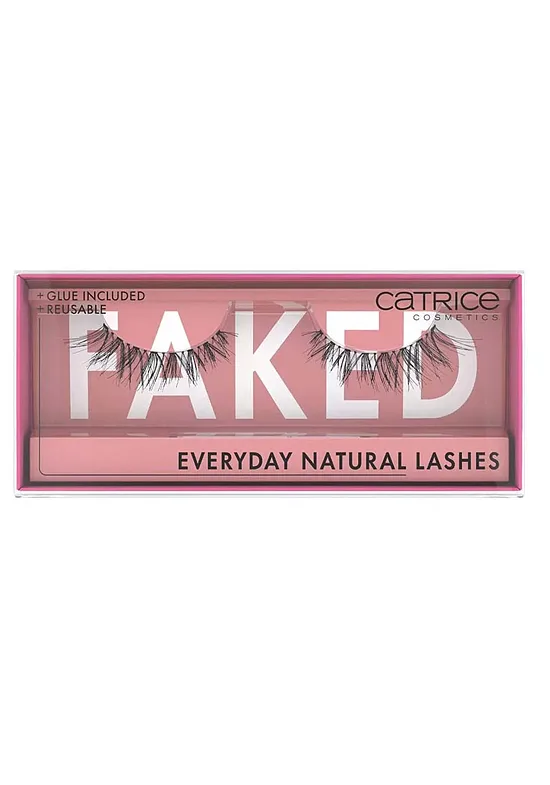 Catrice Faked Everyday Natural mākslīgās skropstas ar līmi 1 pāris.