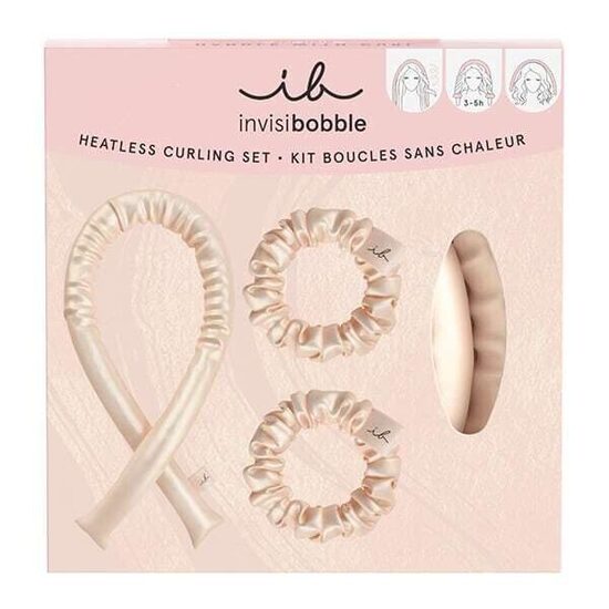 invisibobble Heatless Curl Set – Bezsiltuma lokšķēres komplekts vidēji gariem un gariem matiem