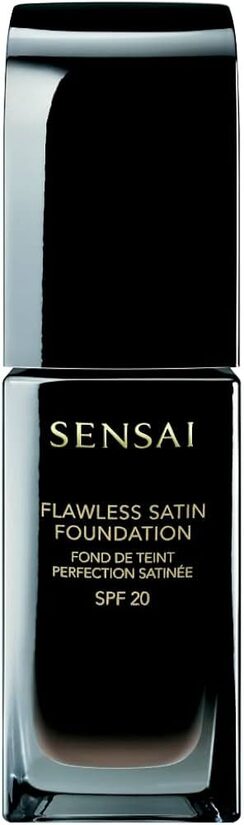 Mitrinošs tonālais krēms ar satīnveida finišu Sensai Flawless SPF 20 102 Ivory Beige 30 ml