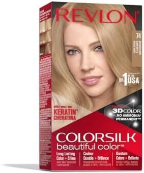 Revlon ColorSilk matu krāsa tonī Medium Blonde 