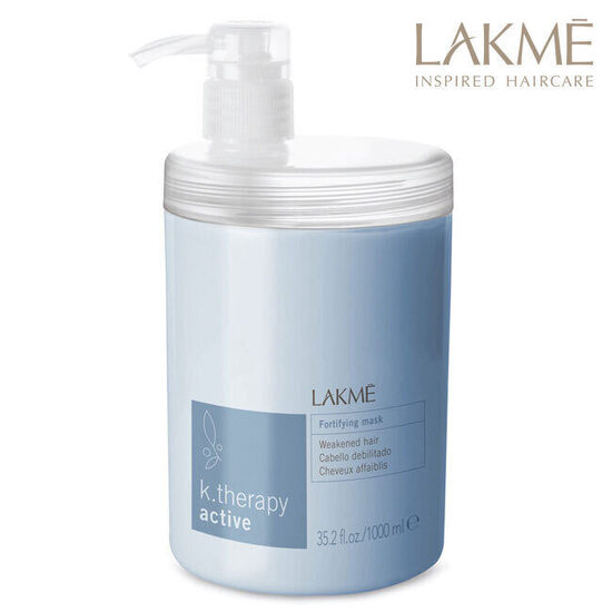 Lakmé k.therapy Active stiprinošā matu maska (1000 ml)