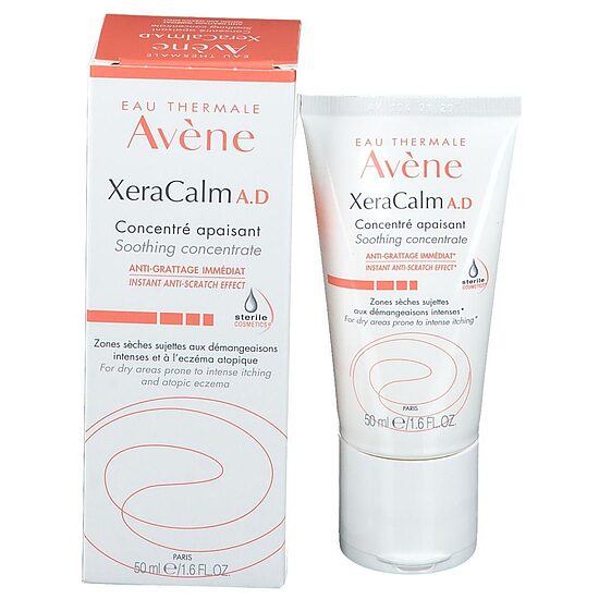 Avène XeraCalm A.D Nomierinošs koncentrāts pret niezi, 50 ml