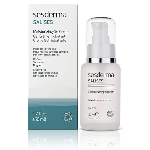 Sesderma Salises mitrinošs želejkrēms kombinētai un aknes skartai ādai, 50ml