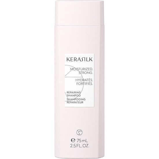 Kerasilk Repairing Shampoo atkuriamasis šampūnas pažeistiems ir nusilpusiems plaukams, 75 ml