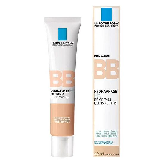 La Roche-Posay Hydraphase HA BB krēms SPF15 40 ml + micelārais ūdens 50 ml.