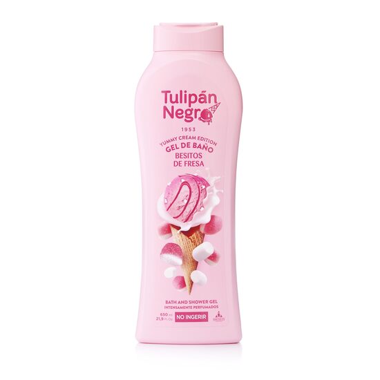 TULIPÁN zemeņu aromāta vannas želeja, 650 ml