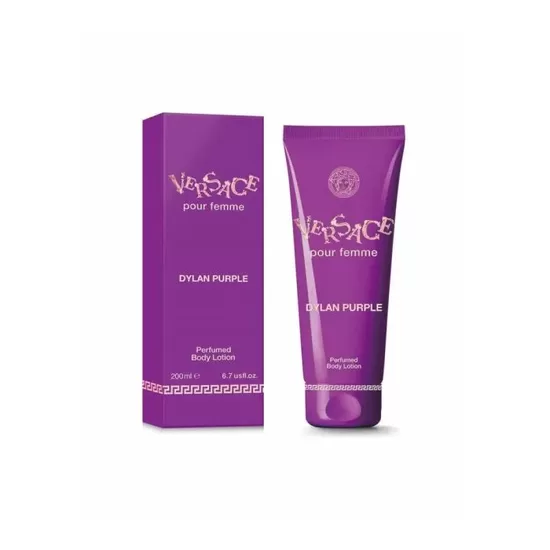 Изысканный ароматизированный лосьон для тела – Versace Dylan Purple, 200 мл
