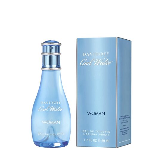 DAVIDOFF Cool Water Woman tualetes ūdens sievietēm, 50 ml