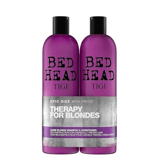 TIGI Bed Head Dumb Blonde šampoon ja palsam blondidele juustele
