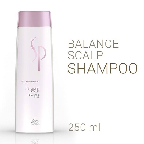 Efektīvs šampūns Wella Professionals SP Balance Scalp Shampoo 250 ml