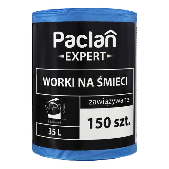 Paclan Expert Multitop 35 l šiukšlių maišai (150 vnt.)