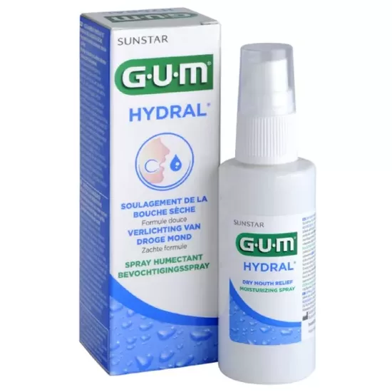 Mitrinošs mutes aerosols GUM Hydral Spray 6010