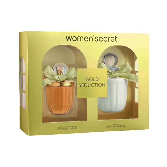 Võluv lõhna ja kehahoolduse duo naisele Women’Secret Gold Seduction Set of 2