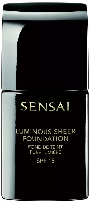 Жидкая тональная основа Sensai Luminous Sheer SPF15, оттенок 204.5 Тёплый бежевый, 30 мл