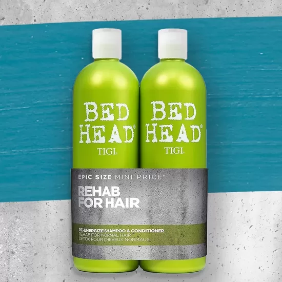 Bed Head by TIGI Re-Energize šampūnas ir kondicionierius (2x750 ml)