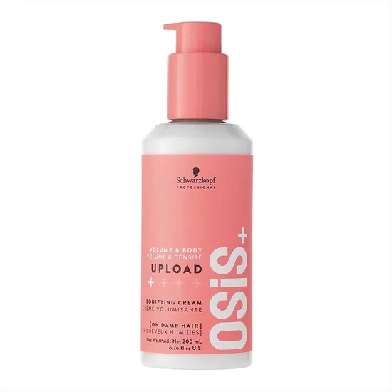 Kerge juuksevolüümi andev kreem Schwarzkopf Professional OSiS+ Upload 200 ml