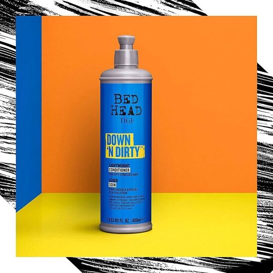 TIGI Bed Head Down N’ Dirty Atsvaidzinošs vieglas tekstūras kondicionieris, 600 ml