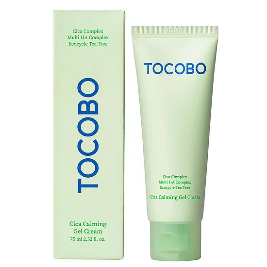 TOCOBO Cica Calming успокаивающий гель-крем для лица 75 мл