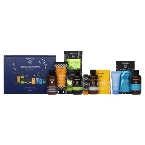 Dabīgās kosmētikas dāvanu komplekts Apivita Festive Countdown Gift Set