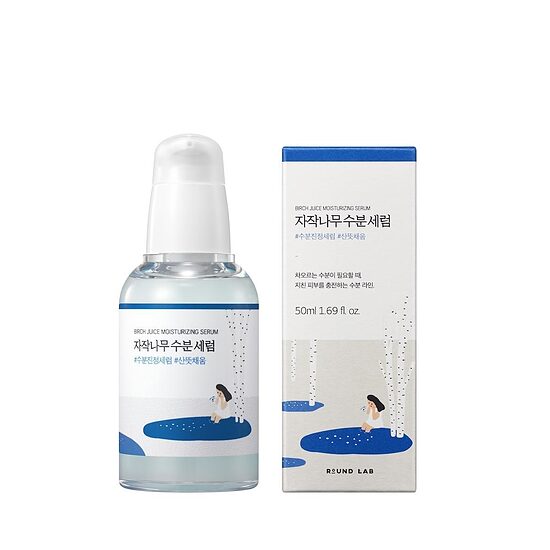 ROUND LAB Birch Juice Moisturizing Serum koivunmahlaa sisältävä kosteuttava kasvoseerumi 50 ml
