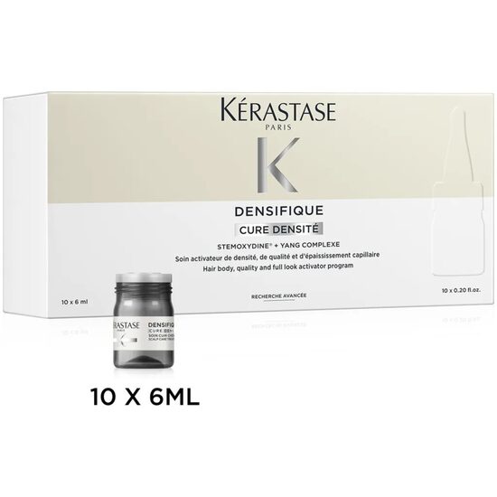 Intensīva matu biezuma un blīvuma veicinoša kopšana sievietēm Kérastase Cure Densité 10 x 6ml