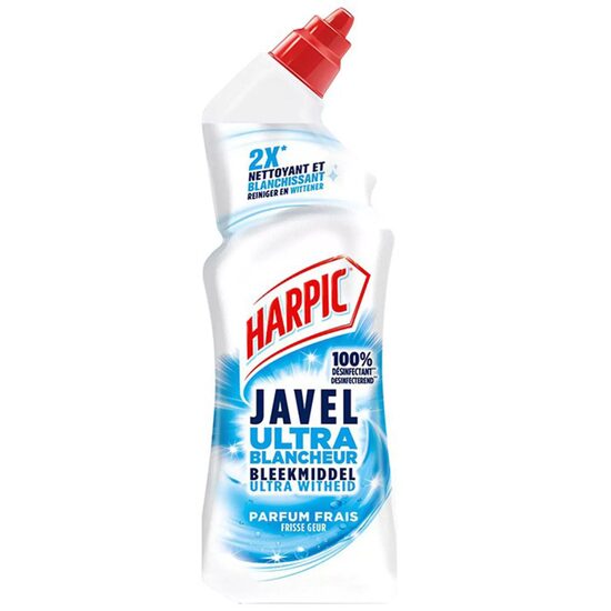 Tõhus tualetipuhastusvahend Harpic Toilet Gel Bleach and Blanch 750 ml