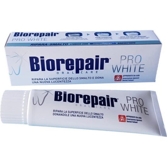 Valgendav hambapasta Biorepair For White Whitening Toothpaste 75 ml