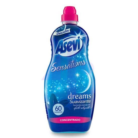Koncentruotas audinių minkštiklis „Asevi Sensations Dreams“, 60 skalbimų, Blue