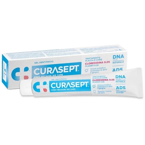 Fluoro turinti dantų pasta „Curasept Chlorhexidine Gel Toothpaste 0,05%“ su ADS®, 75 ml