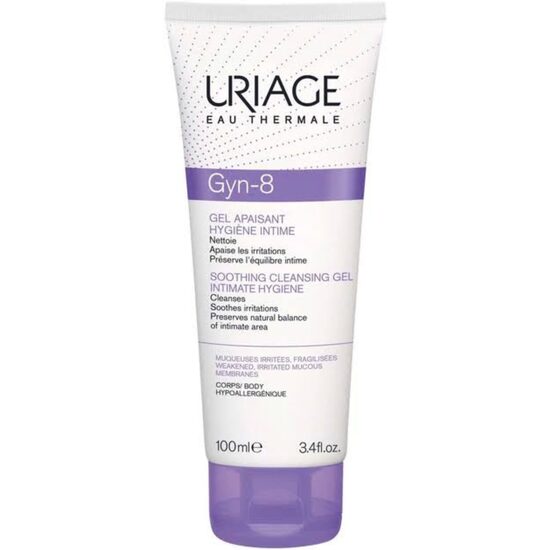Rahustav puhastusgeel intiimhügieeniks Uriage Gyn-8 100 ml