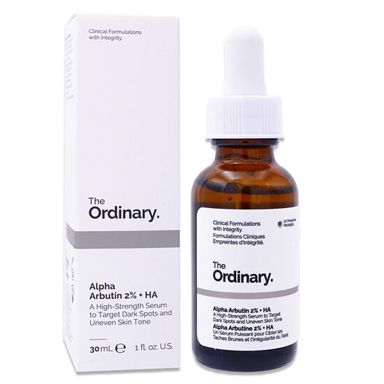 Izgaismojošs sejas serums The Ordinary Alpha Arbutin 2% + Hyaluronic Acid Brightening 30 ml