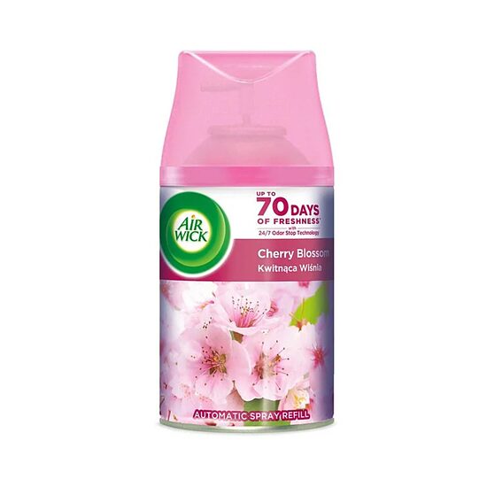 Air Wick Freshmatic Cherry Blossom automatinio oro gaiviklio papildymas 250 ml