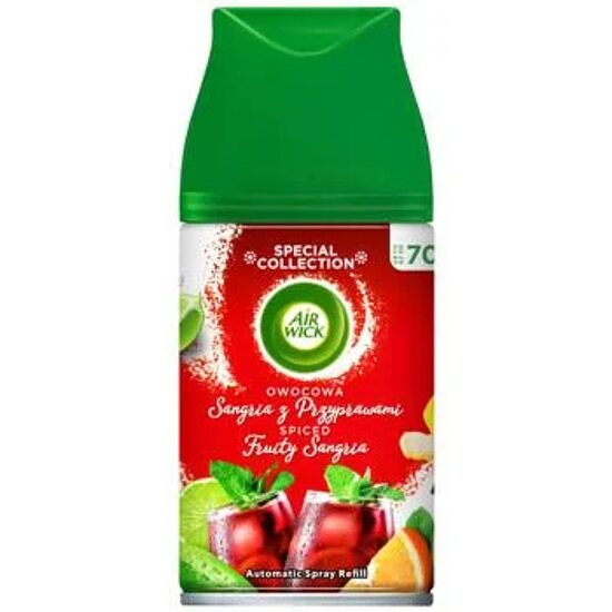 Air Wick Freshmatic Fruity Sangria with Spices automatinio oro gaiviklio papildymas 250 ml