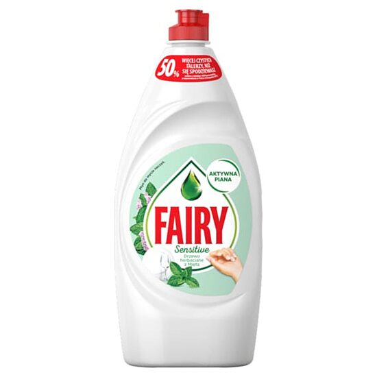 Fairy Sensitive Tea Tree & Mint indų ploviklis su arbatmedžių ir mėtų aromatu 900 ml