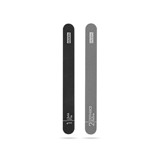 Pupa Nail File Two Sided Abrasive divpusēja nagu vīle manikīram un pedikīram