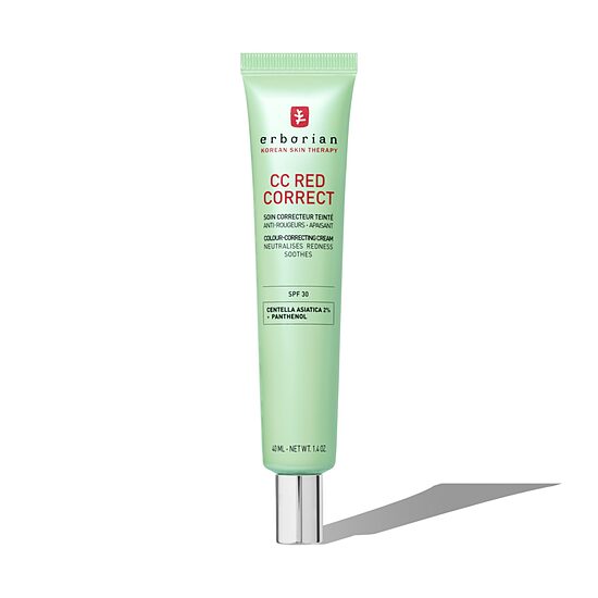 Erborian CC Red Correct sejas krēms apsārtuma koriģēšanai, 15 ml