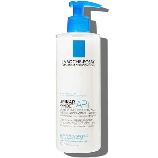 La Roche-Posay Lipikar Syndet AP+ īpaši maigs attīrošs krēms ķermenim, 400 ml