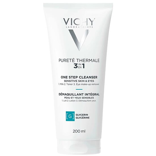 Vichy Pureté Thermale 3-in-1 attīrošs pieniņš sejai, 200 ml
