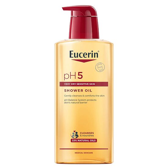 Eucerin pH5 Shower Oil dušas eļļa sausai un jutīgai ādai, 400 ml
