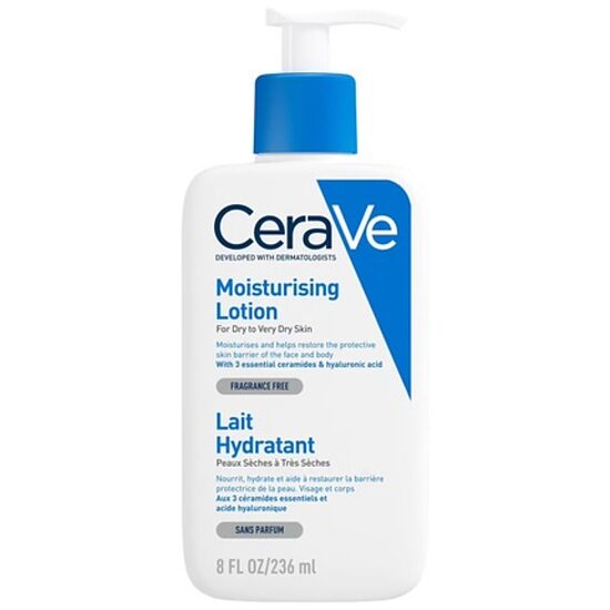 CeraVe Moisturising Cleansing Emulsion mitrinoša attīroša emulsija sausai un ļoti sausai ādai 236 ml