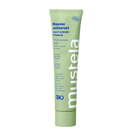 Mustela Bio Multi-Purpose Balm With 3 Avocado Extracts daudzfunkcionāls balzams ar 3 avokado ekstraktiem, 75 ml