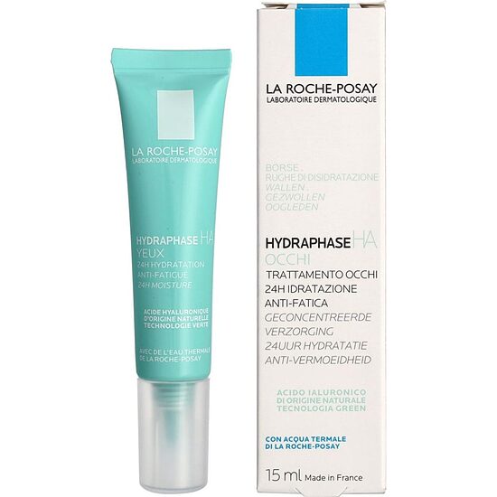 La Roche-Posay Hydraphase Intense Eyes intensīvi mitrinošs acu zonas gels pret pietūkumu, 15 ml