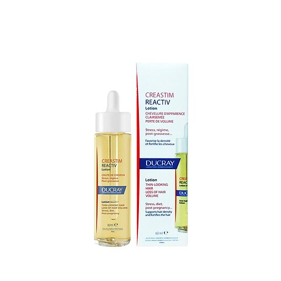 Ducray Creastim Reactiv Anti-Hair Loss Lotion losjonas nuo plaukų slinkimo, 60 ml