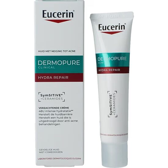 Eucerin DermoPure Clinical Hydra Repair успокаивающий крем для лица 40 мл